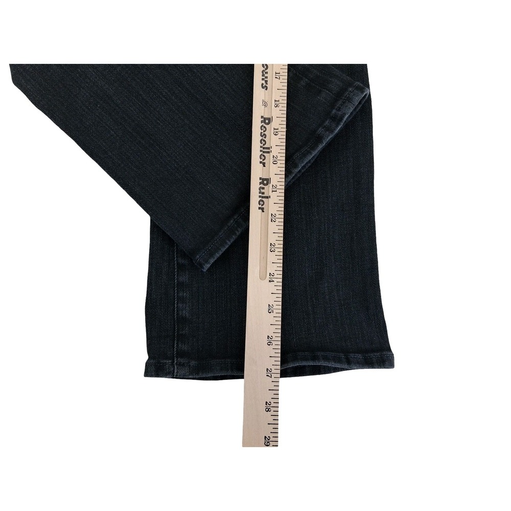 Madewell Jeans Womens 29 Gray Mid Rise Kick Out Bootcut Denim Charcoal Wash - Picture 9 of 9